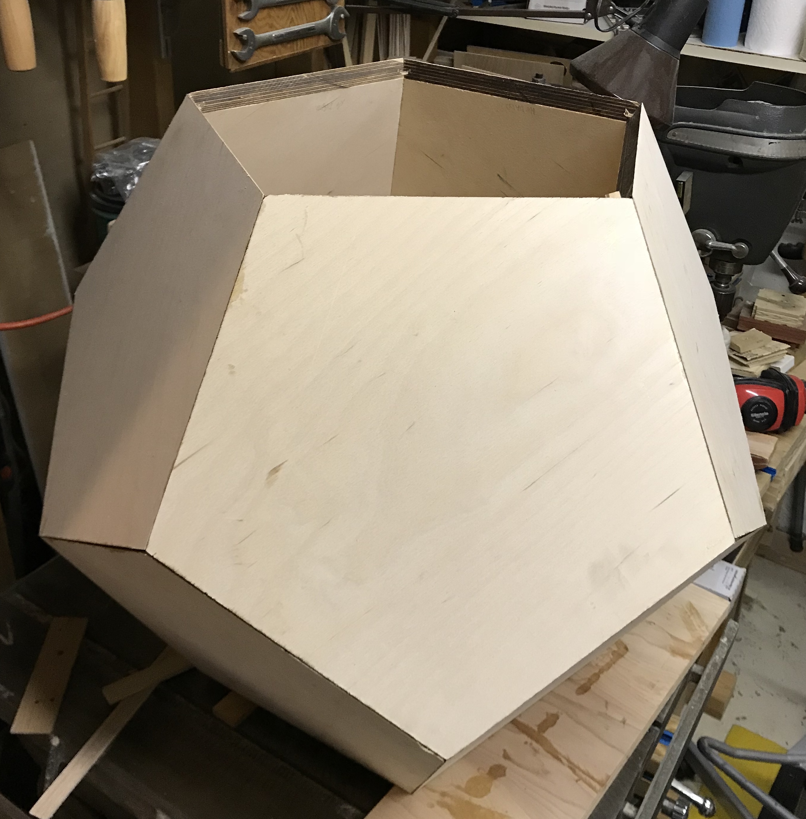 Glued dodecahedron